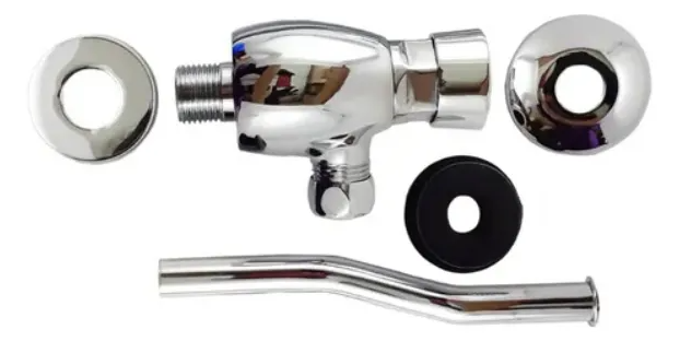Llave Temporizada Urinario Descarga Regulable Boton Taumm