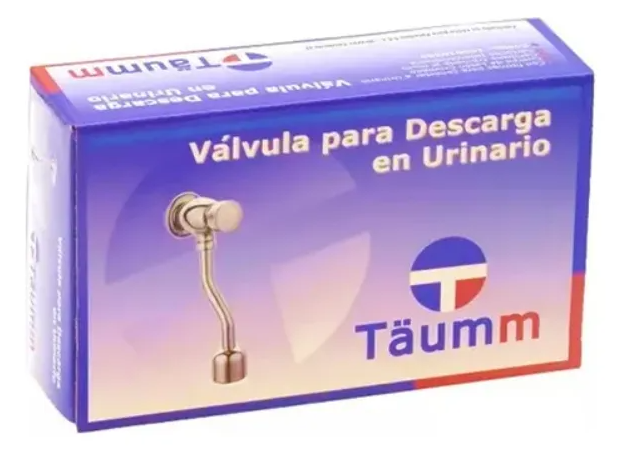 Llave Temporizada Urinario Descarga Regulable Boton Taumm