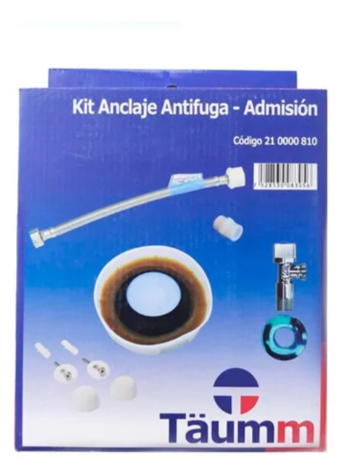 Kit Wc Anclaje Antifuga Admisión