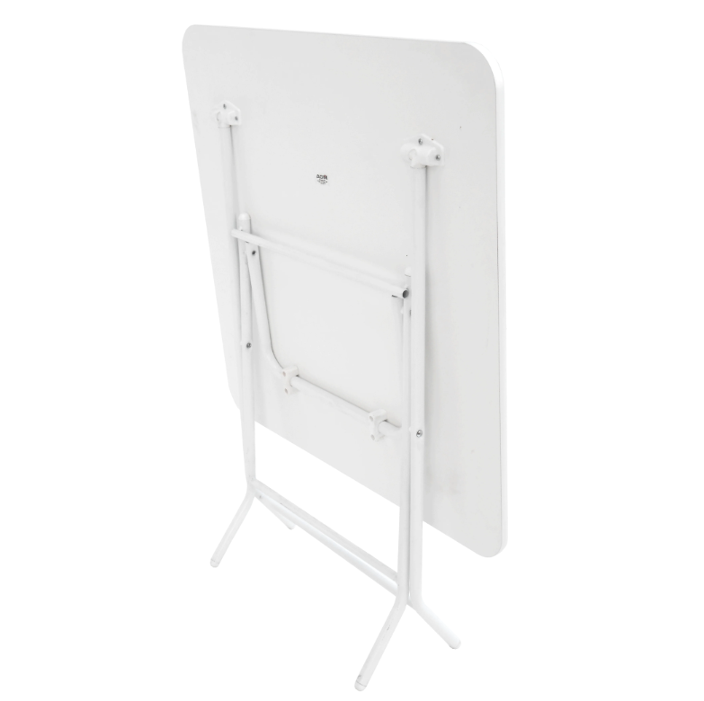 Mesa plegable 83x83 Blanca