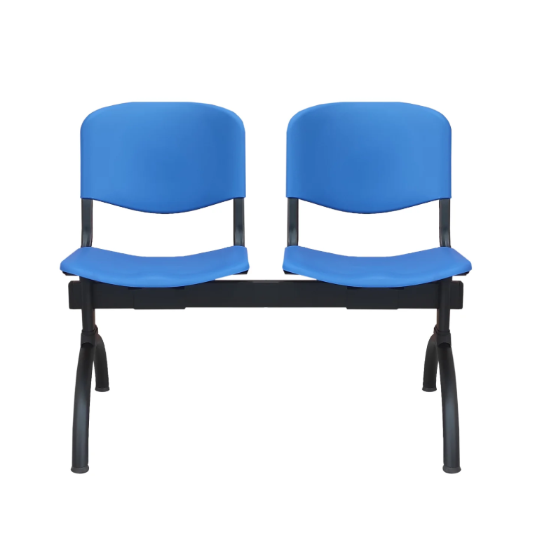 Banqueta ISO Luna 2 PP Negro Azul