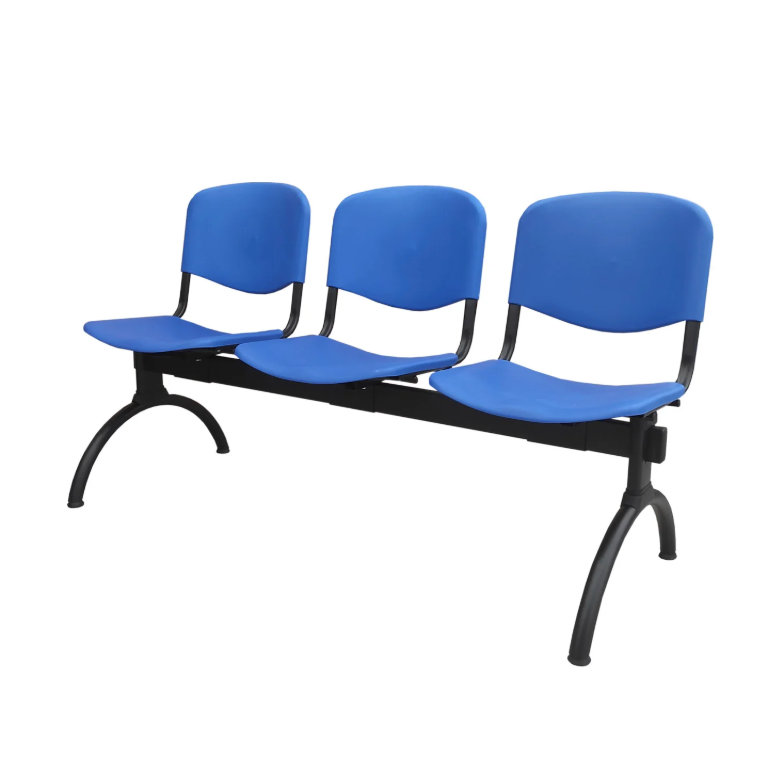 Banqueta ISO Luna 3 PP Negro Azul