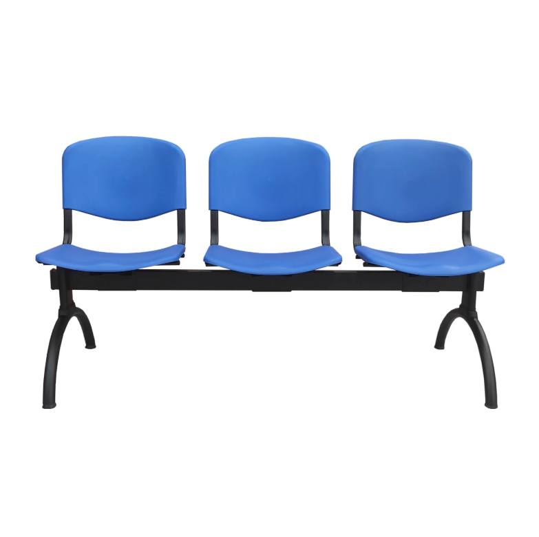 Banqueta ISO Luna 3 PP Negro Azul