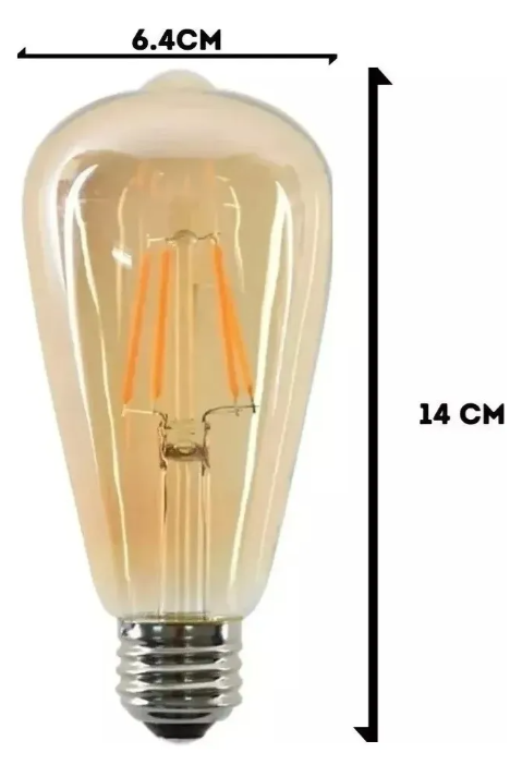 Guirnalda Luces Led Ampolletas E27 Incluidas 10m Decorativas Luces Cálida