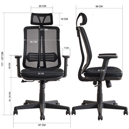Silla De Escritorio Brazos Ajustables