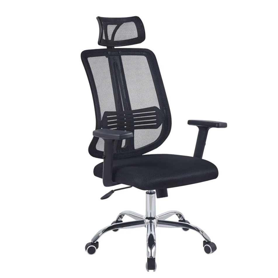 Silla De Escritorio Base Cromada