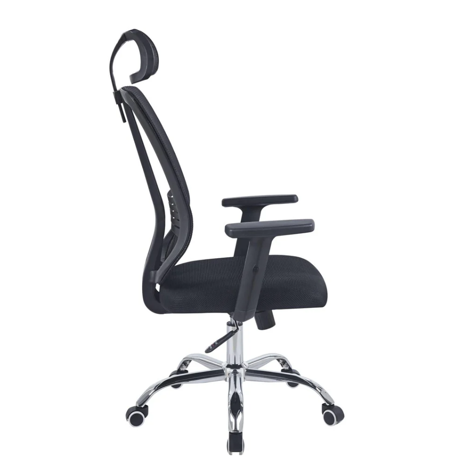 Silla De Escritorio Base Cromada