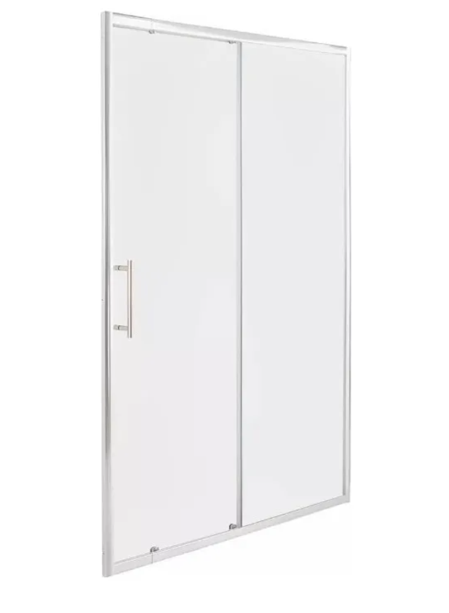 Mampara Ducha De 120 A 140 Cms Ancho X 190 Cms Vidrio Templ