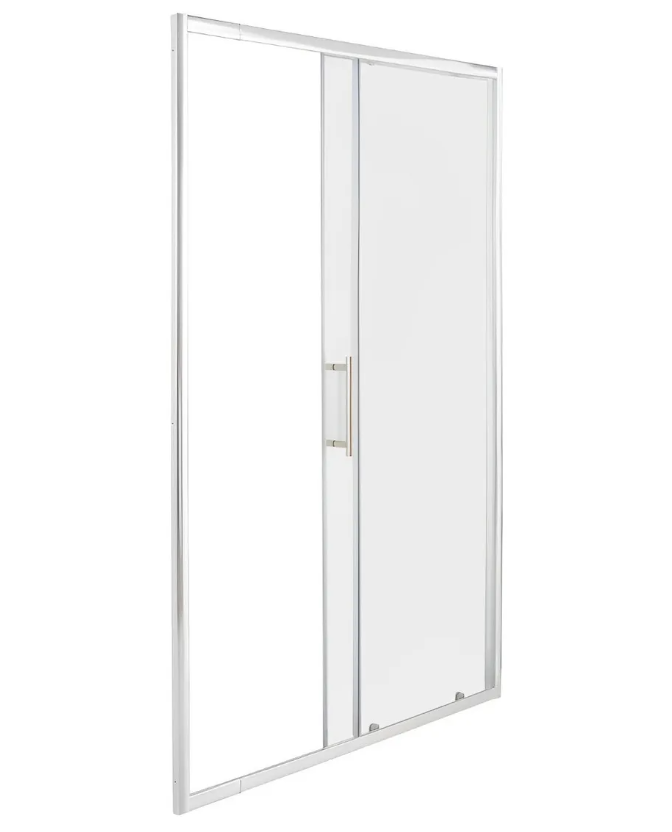Mampara Ducha De 120 A 140 Cms Ancho X 190 Cms Vidrio Templ