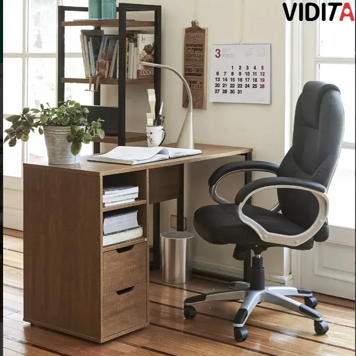 Silla Escritorio Ejecutiva Oficina Cuero