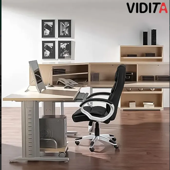 Silla Escritorio Ejecutiva Oficina Cuero