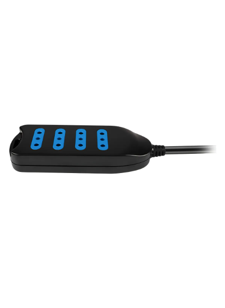 Alargador Eléctrico Philco 430n 3 Mts 4 Pos Negro
