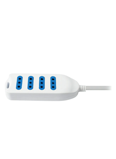 Alargador Eléctrico Philco 450b 5 Mts 4 Pos Blanco