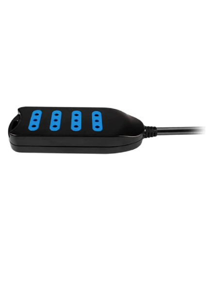 Alargador Eléctrico Philco 450n 5 Mts 4 Pos Negro