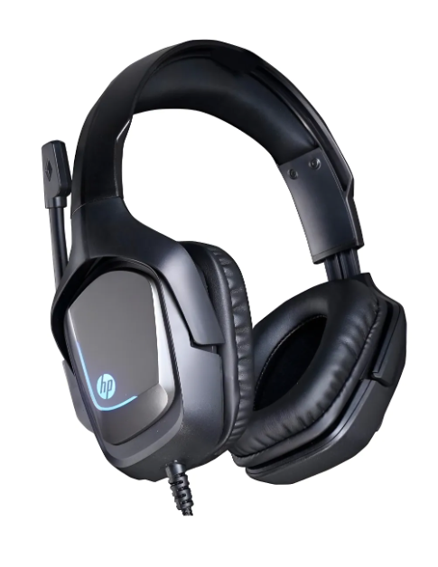 Audífonos Con Micrófono Gaming Hp H220 Color Negro