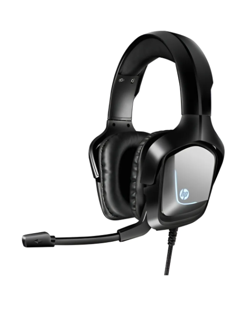 Audífonos Con Micrófono Gaming Hp H220 Color Negro