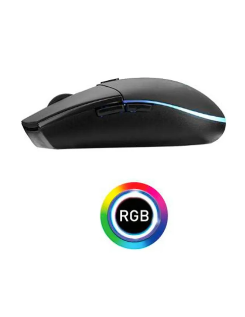 Mouse Gamer Monster Tide 3200dpi 5 Botones Negro