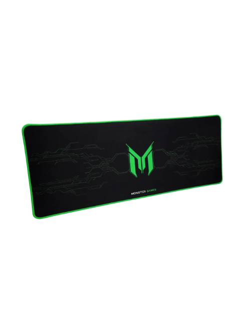 Padmouse Gamer Mild 75x28cm Diseño con Patrón Color Negro Monster Games