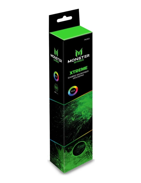 Pad Mouse Rgb Monster Xtreme Xl 80cm X 30cm Negro