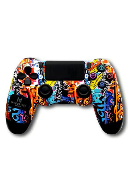 Control Compatible con Ps4 Monster Games Double Shock Color Stroke