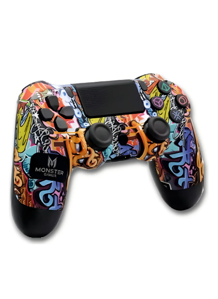 Control Compatible con Ps4 Monster Games Double Shock Color Stroke