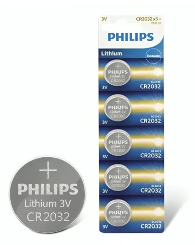 Pila De Reloj Philips CR-2032