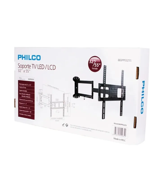 Soporte Tv Para 37 a 70 Pulgadas Con 3 Articulaciones Max 35 Kg