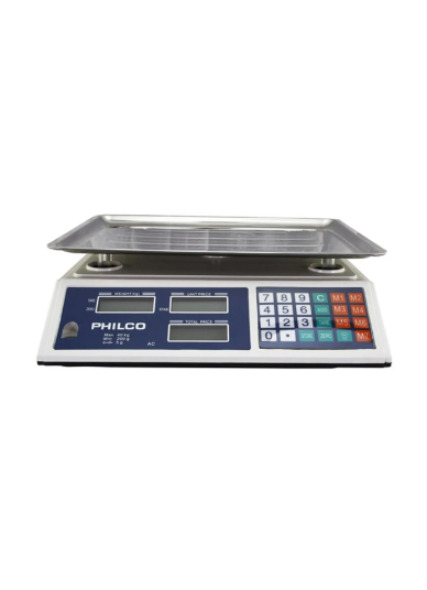 Balanza Digital 40 Kg Philco Sc841 Color Blanco