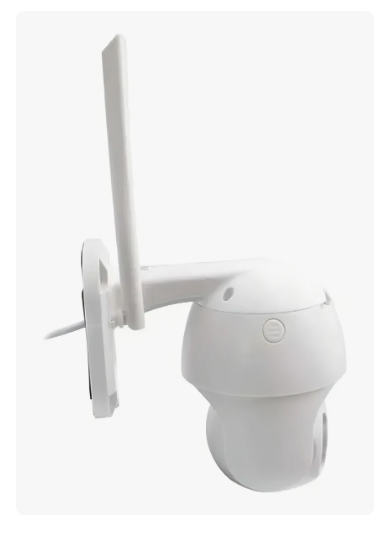 Cámara Ip Ptz Movimiento Infrarrojo Impermeable Wifi Philco Color Blanco