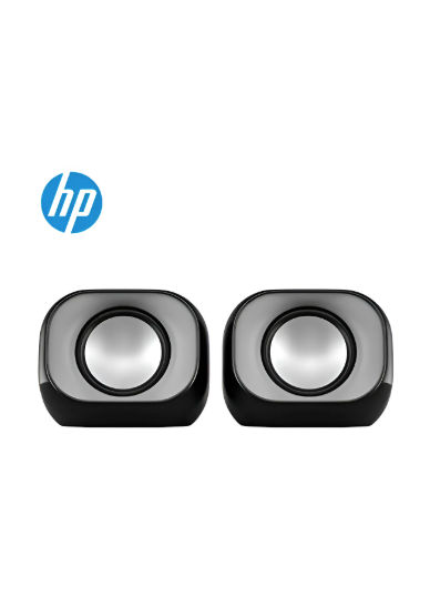 Parlante Multimedia Hp Para Pc Notebook Usb3.5mm Color Negro