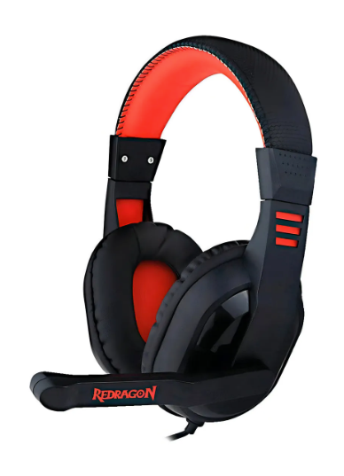 Kit gamer 4 en 1, teclado, mouse, audífonos y mouse pad Redragon S101-BA Español de color negro