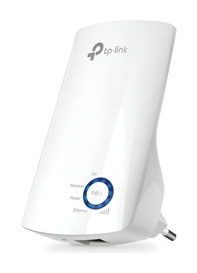 Repetidor de señal inalámbrico TP-Link Ti-WA850re, 300 Mbps, Wi-Fi, color blanco