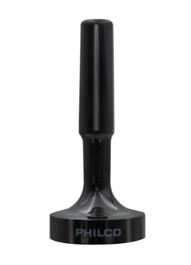 Antena Hdtv Con Amplificador De Señal Philco Negro