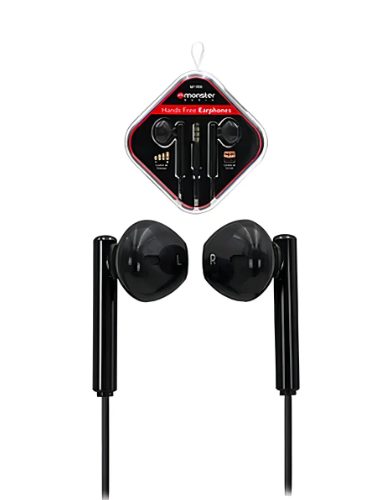 Audifonos Con Microfono Monster M19 Negro