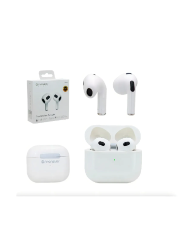 Audifono Monster True Wireless Tw14 Blanco