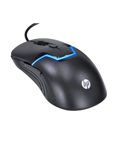 Ratón Gamer HP M100s negro 1000/3200 Dpi Cor Negro