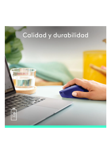 Mouse Inalambrico Logitech M280 Azul