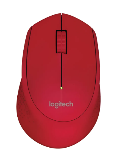 Mouse Inalambrico Logitech M280 Rojo