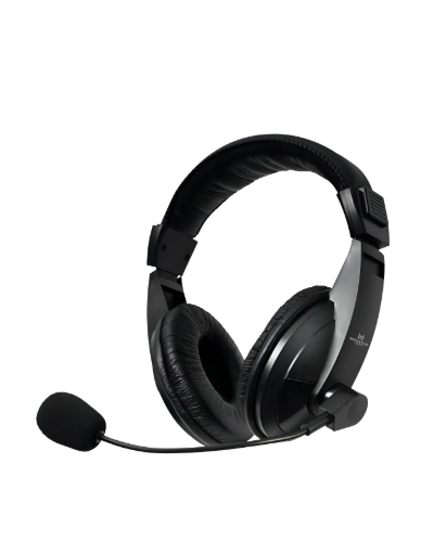 Audifono Gamer Monster 550bk Multiplataforma- Revogames Color Negro