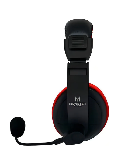 Audifono Multimedia Monster Games 550rd Rojo Pd4 Xbox