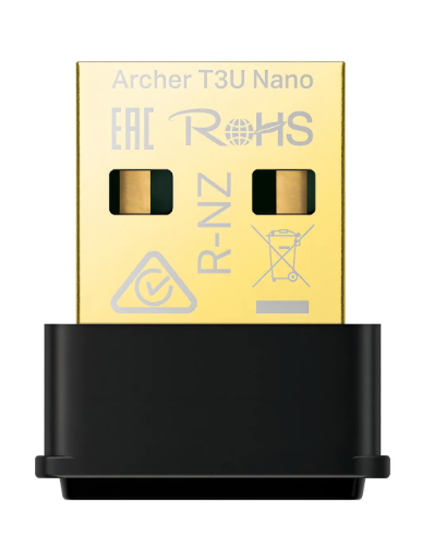 Adaptador Usb Inalambrico Wifi Tplink Archer T3u Nano Ac1300