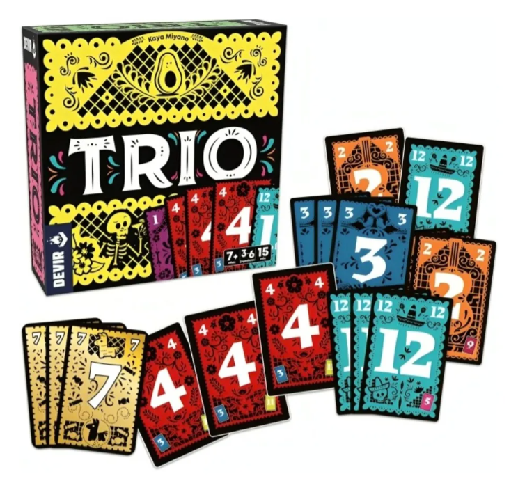 Trio - Devir Juego De Cartas En Español