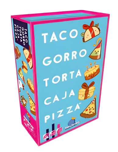 Juego De Mesa Taco Gorro Torta Caja Pizza Devir