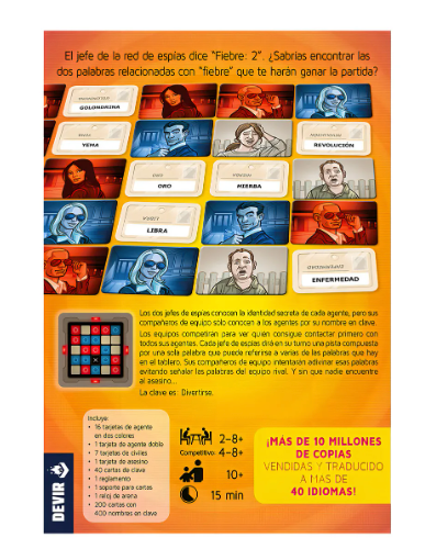 Juego De Mesa Codigo Secreto Rol Español Oficial Devir