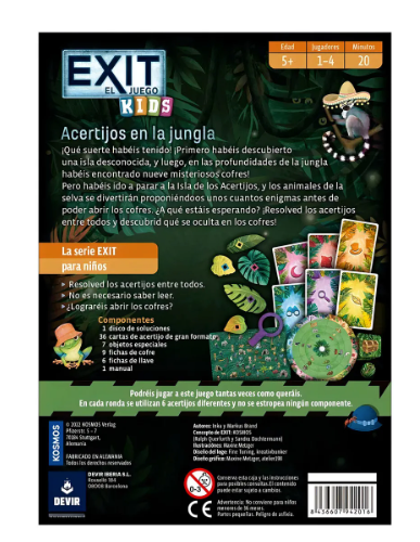 Exit Kids: Acertijos en la Jungla