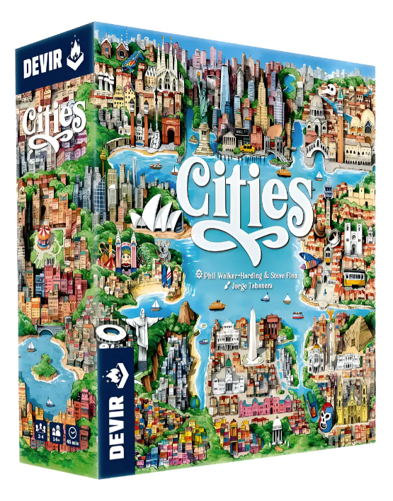 Cities Juego De Mesa Devir Español