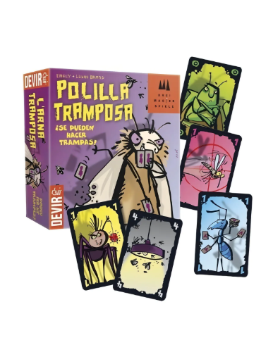 Juego De Cartas La Polilla Tramposa