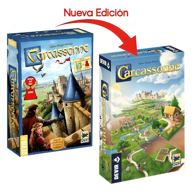 Hans im Glück Devir Carcassonne Español