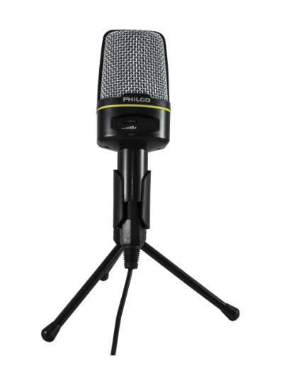 Micrófono para Streaming 3.5mm Philco GM100 Noise reduction