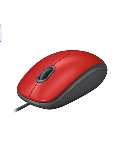 Mouse Logitech Usb M110 Silent 90% Mas Silencioso Rojo